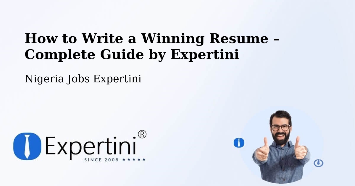 Resume Writing Guide for Job Seekers – Owerri - Owerri, Nigeria Jobs Expertini